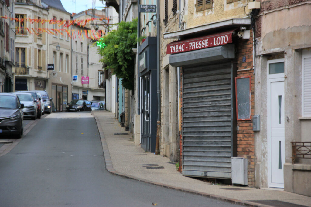 Une rue à Gannat.