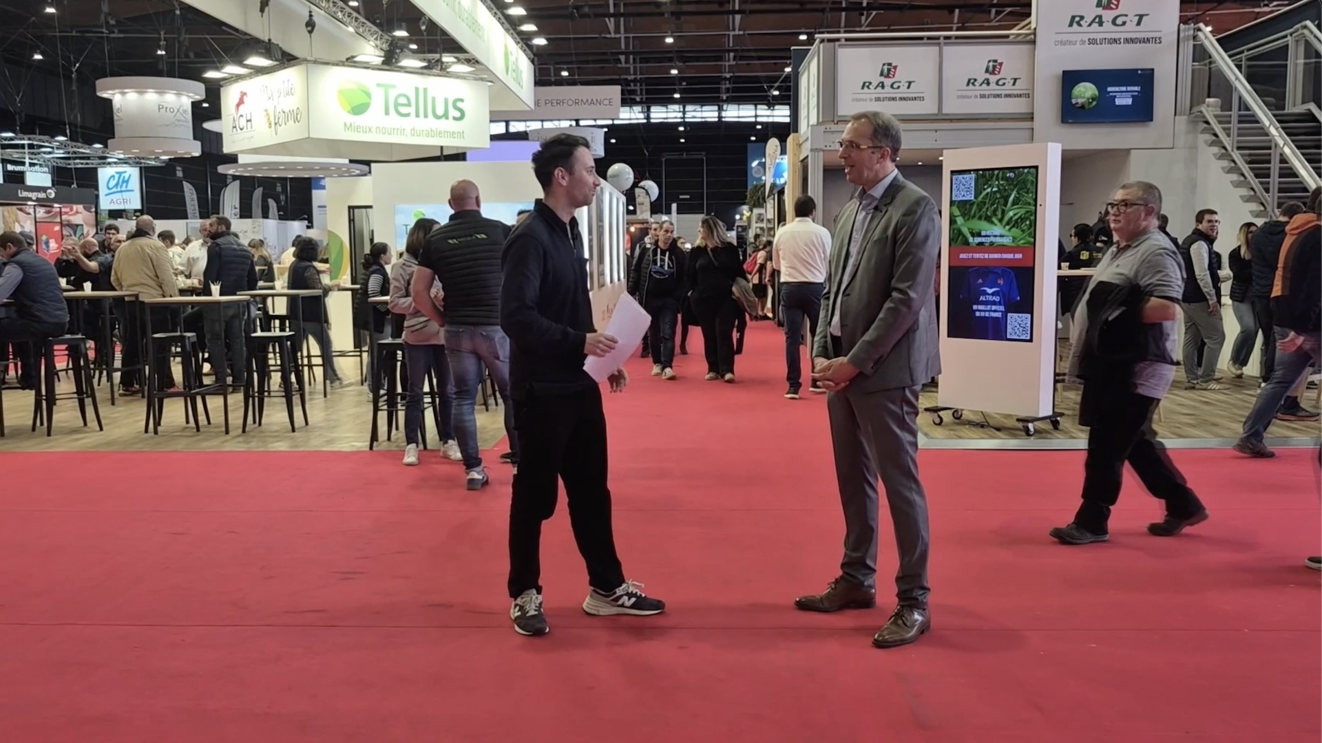 Enzo Amirault interviewe Benoît Delaloy, Commissaire général du Sommet