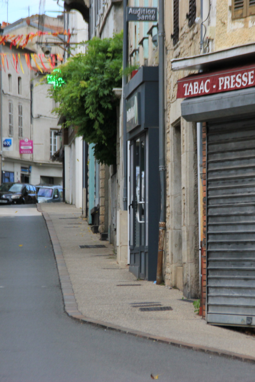 Une rue à Gannat.