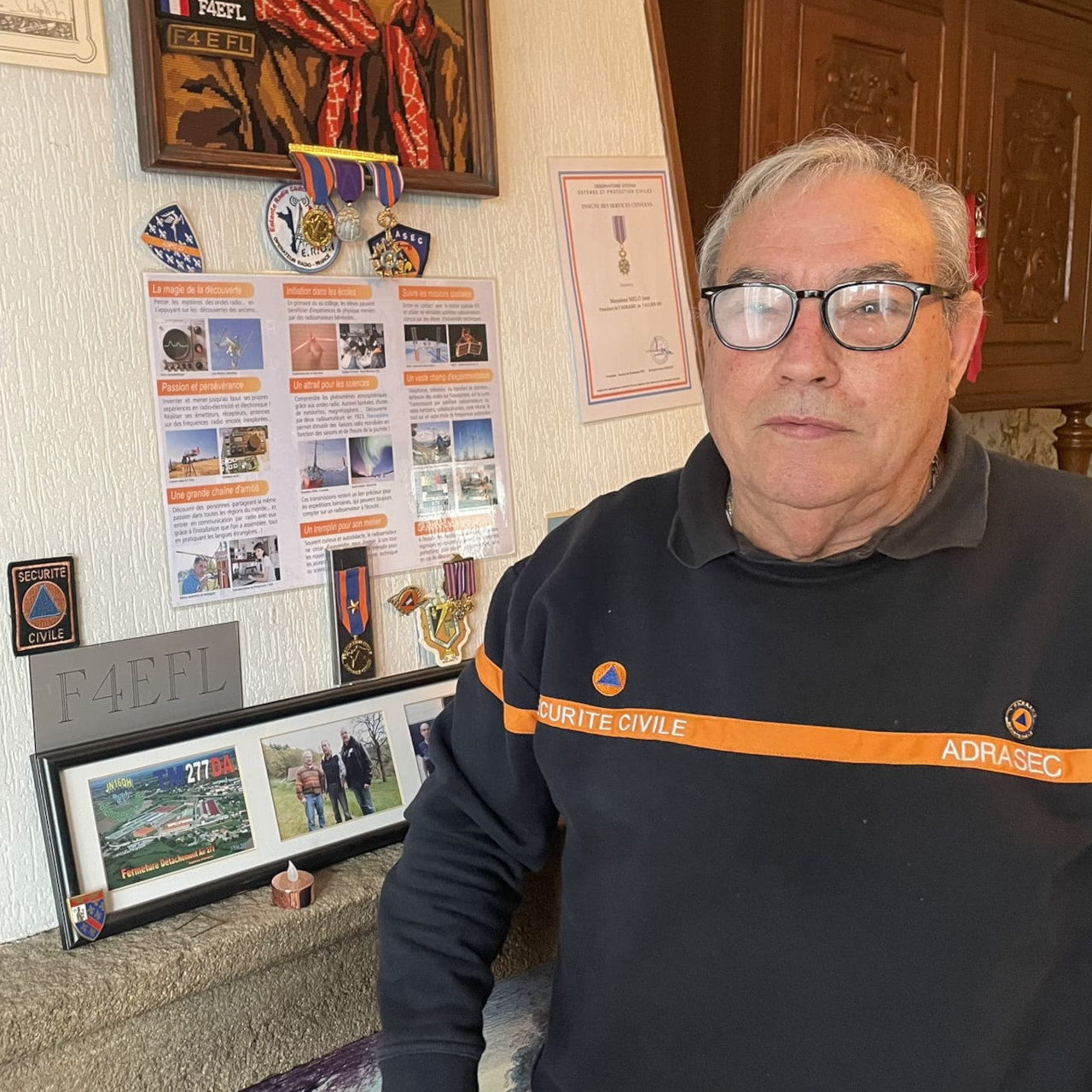 Portrait de Jean Mélo.