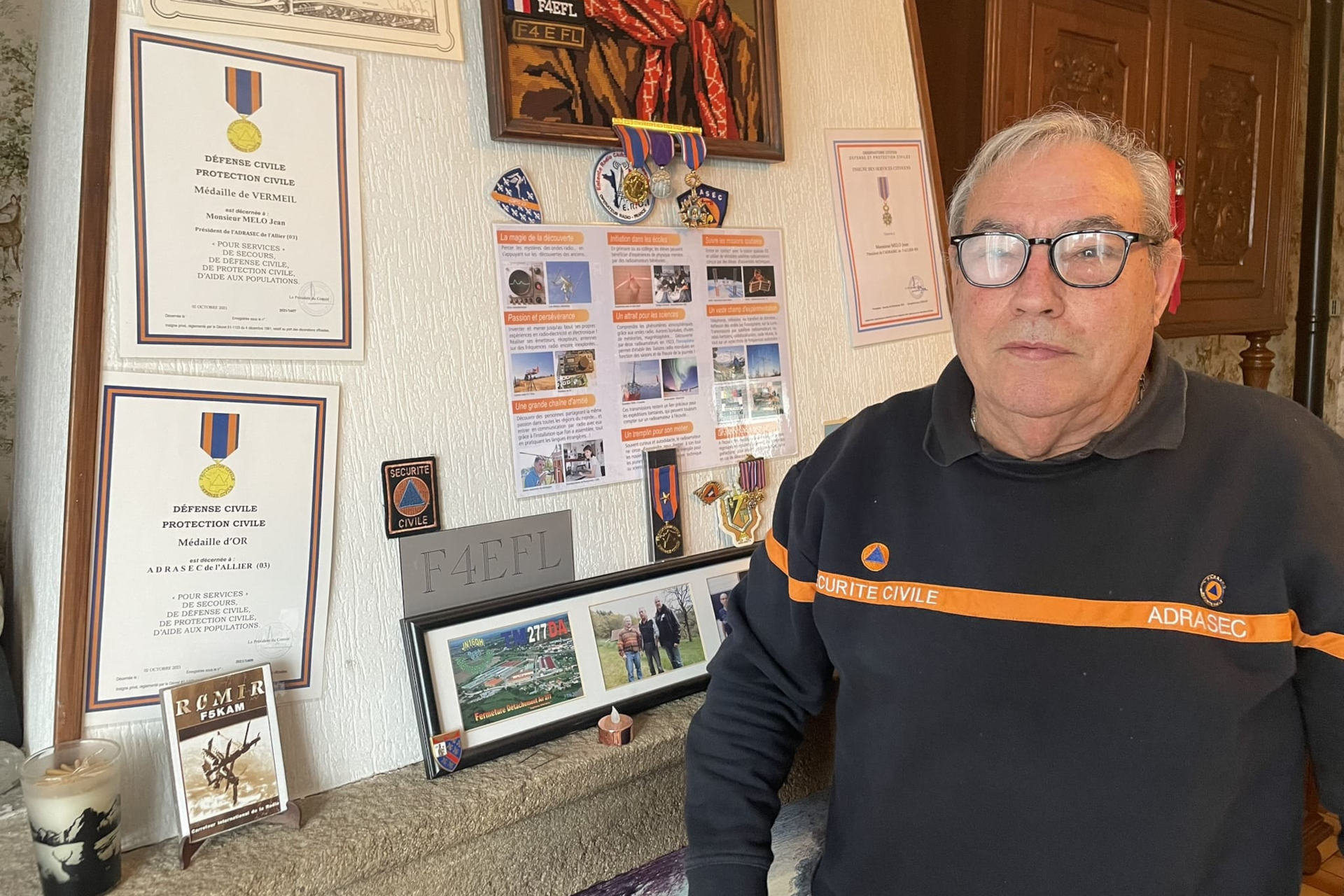 Portrait de Jean Mélo.