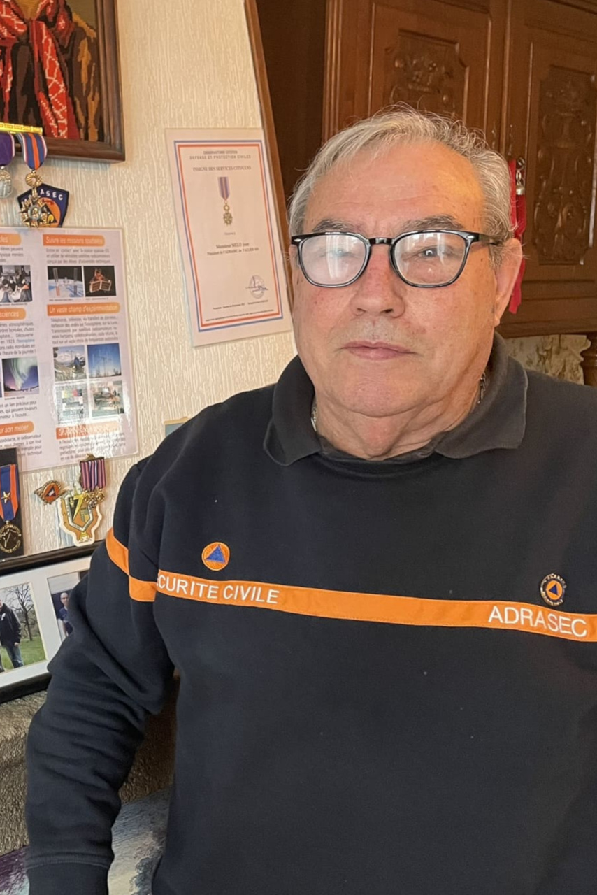 Portrait de Jean Mélo.