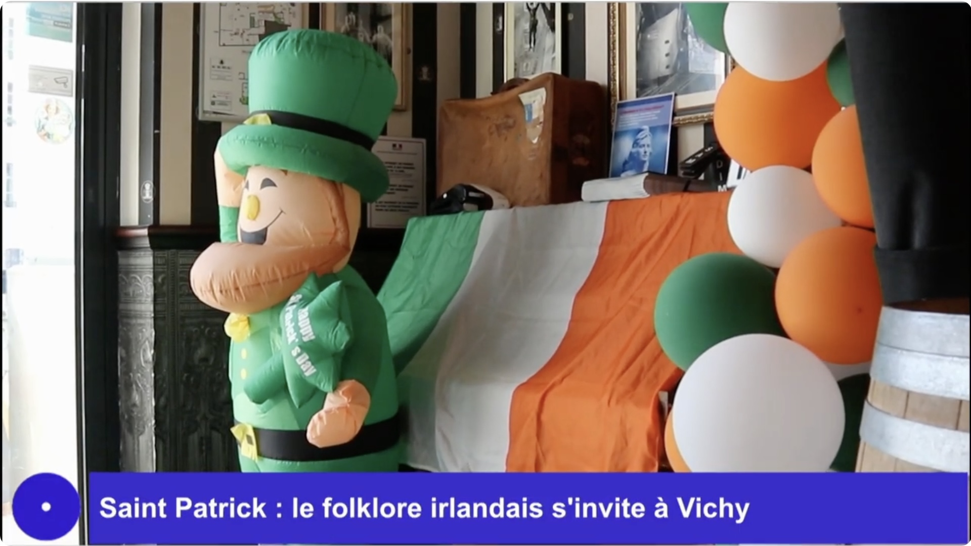 En ce 17 mars, les pubs de Vichy célèbrent la Saint Patrick